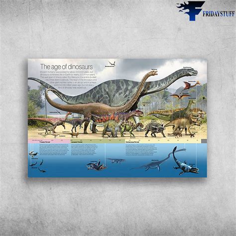 Dinosaurs Knowledge - The Age Of Dinosaurs, Triassic Period, Jurassic Period - FridayStuff