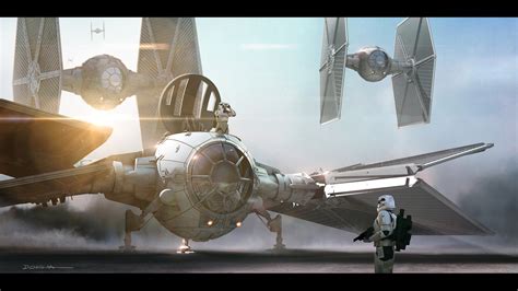 Beautiful Unused 'Force Awakens' Concept Art Shows Us A Different Version Of The Movie