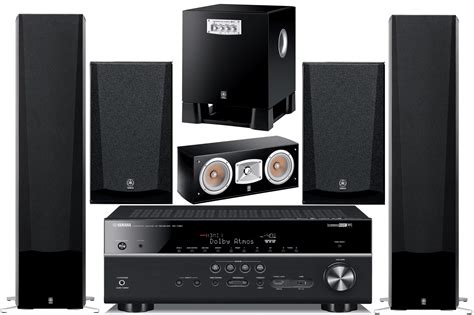 Yamaha 7.2-Channel Wireless Bluetooth 4K 3D A/V Surround Sound Multimedia Home Theater System ...