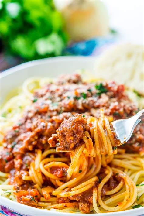 20 Best Ideas Spaghetti Bolognese Sauces – Home, Family, Style and Art Ideas