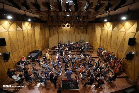 Mehr News Agency - Tehran Symphony Orchestra rehearsal