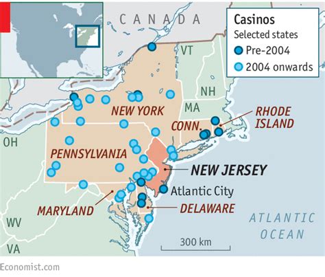 New York State Casinos Map - Maping Resources