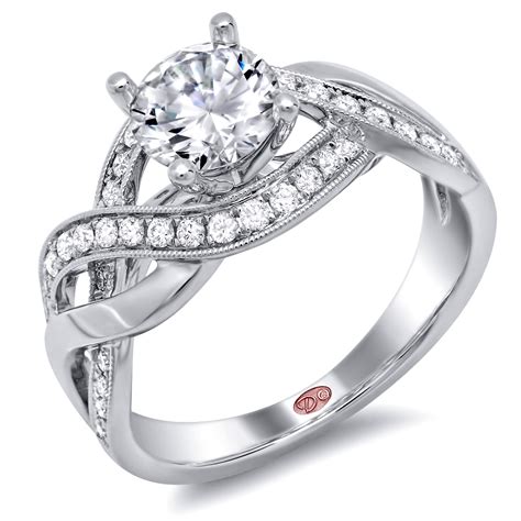 Twisted White Gold Engagement Rings | Demarco Bridal Jewelry Official Blog