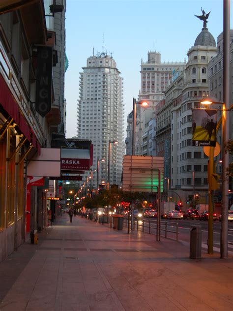 Gran Via / The Main Street (Madrid) - The best places in Spain