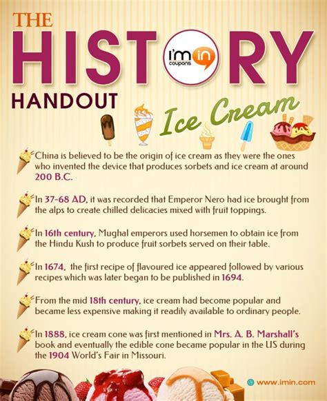 The History of Ice-Cream | Chaparral Ice Cream