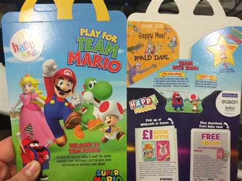 Super Mario Happy Meal Toys Hit The UK On 12th August - Nintendo Life