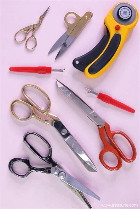 11 Types of Sewing Scissors - Every Sewer Needs | TREASURIE