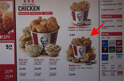 Kfc Menu Fries