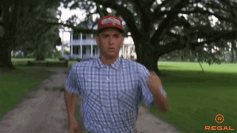 Forrest Gump Run Gif