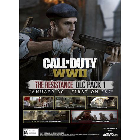 Best Buy: Call of Duty: WWII The Resistance: DLC Pack 1 PlayStation 4 [Digital] DIGITAL ITEM