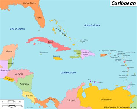 Caribbean Map Caribbean Countries Maps Of Caribbean – NBKomputer