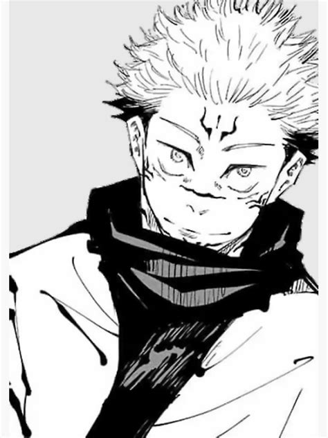 "Jujutsu Kaisen Ryomen Sukuna Manga Sticker" Poster for Sale by di-the ...