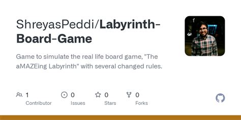 GitHub - ShreyasPeddi/Labyrinth-Board-Game: Game to simulate the real ...