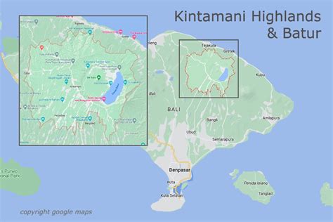 Bali Map Tourist Attractions Xela - Infoupdate.org