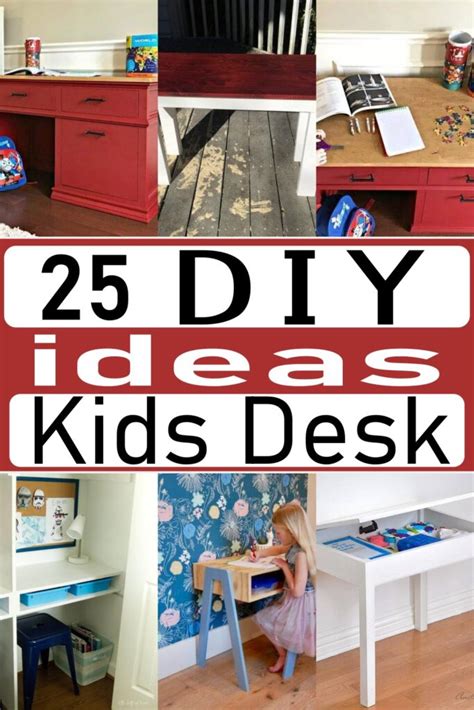 25 DIY Kids Desk Plans - Craftsy