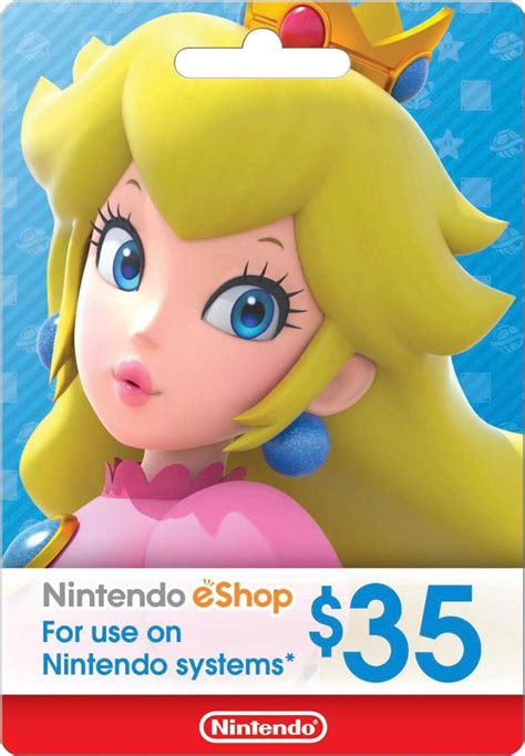 Questions and Answers: Nintendo eShop $35 Gift Card NINTENDO ESHOP $35 - Best Buy