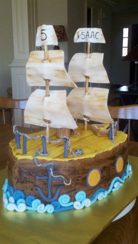 Deb's Custom Cakes: Pirate Ship Cake