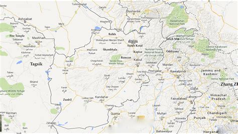 Okar Research: Maps of The Shambhala Region