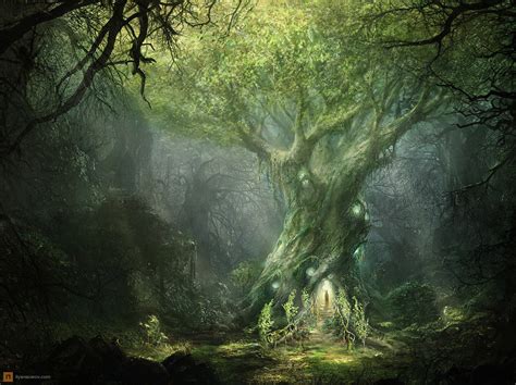 Fantasy Forest Art