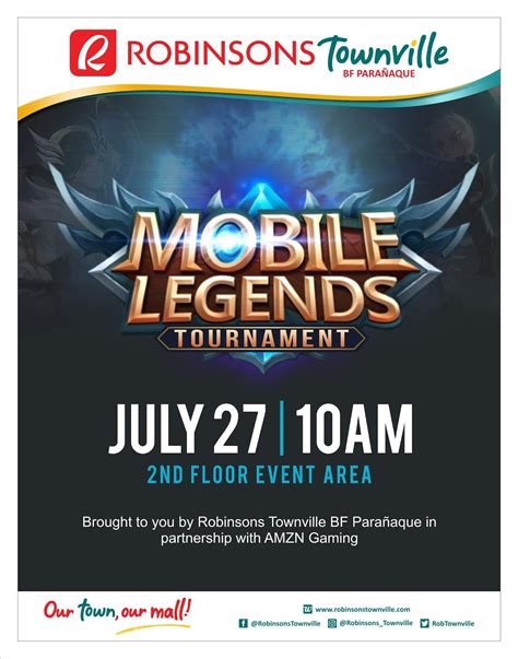 Mobile Legends Tournament at Robinsons Townville BF Homes