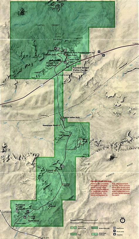 Painted Desert Location On Map - States Of America Map States Of America Map