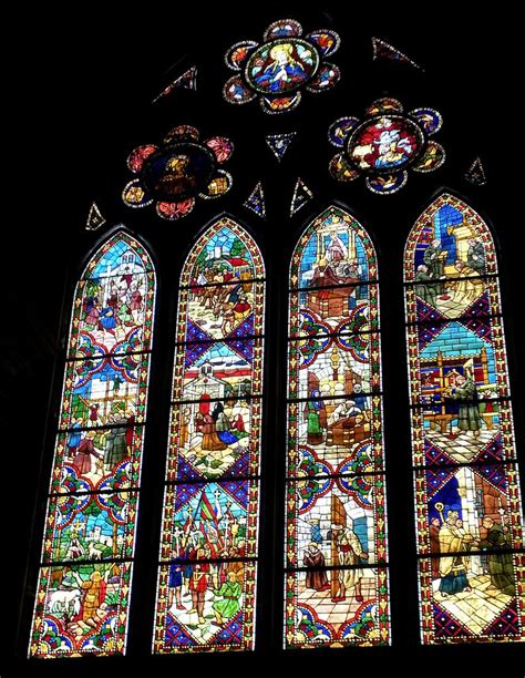 Cathedral of Leon - France - stained glass window | Stained glass, Toledo cathedral, Cathedral