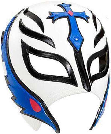 WWE Wrestling Costumes Rey Mysterio Replica Mask Mattel Toys - ToyWiz