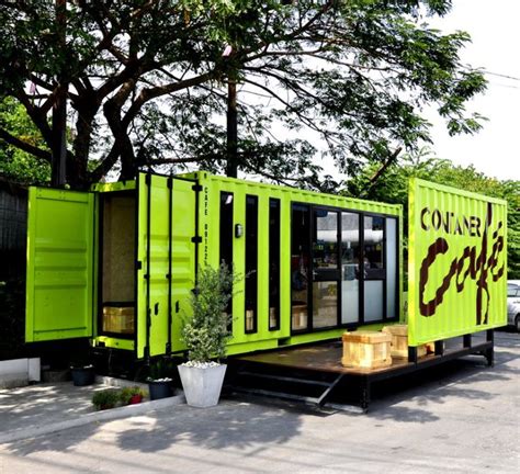 Container Cafe’ in 2023 | Container cafe, Container house, Container house design