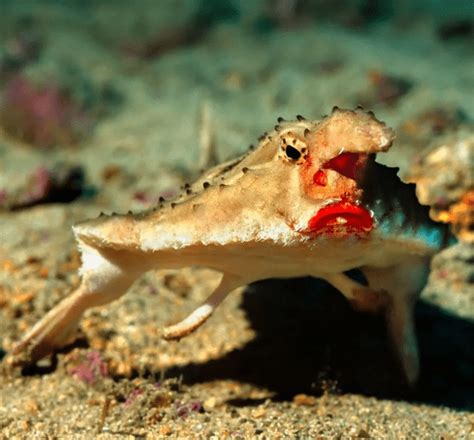 Red-lipped Batfish Facts and its Remarkable Adaptations - Odd Facts