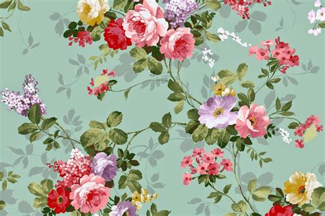 Vintage Floral Wallpapers - Top Free Vintage Floral Backgrounds - WallpaperAccess