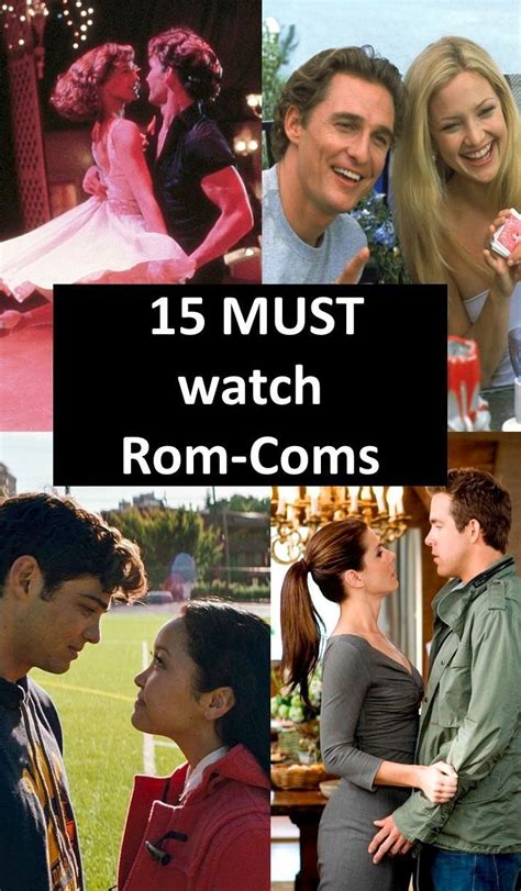 15 Rom-Coms you MUST watch! | Romcom movies, Comedy movies list ...