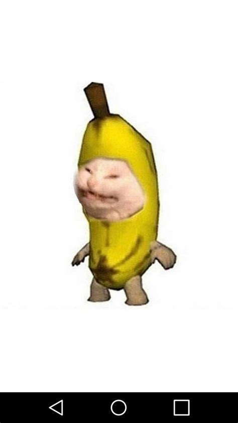 an animated banana is smiling for the camera