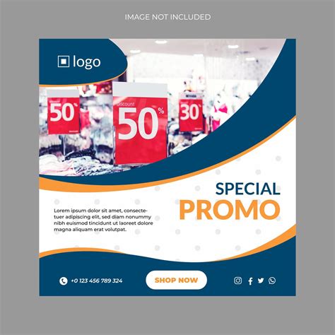 Special Promo Modern Banner Design Template 1952775 Vector Art at Vecteezy