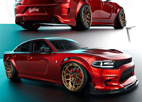 Widebody Dodge Charger Doesn't Look Subtle, West Coast Customs Will Make It Real - autoevolution