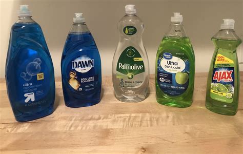 I tested five store-bought dish soaps from Walmart, Target and Dollar ...