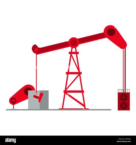 oil refinery gas factory cartoon Stock Vector Image & Art - Alamy