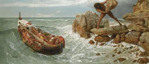 oil painting, Odysseus, Artwork, Arnold Böcklin Wallpapers HD / Desktop and Mobile Backgrounds