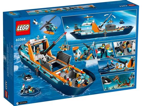 LEGO Deploys New LEGO City Arctic Explorer Ship That Actually Floats