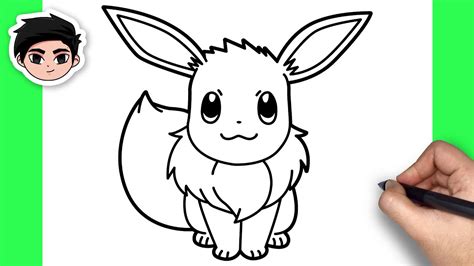 Cómo dibujar Eevee | Pokémon - Tutorial fácil