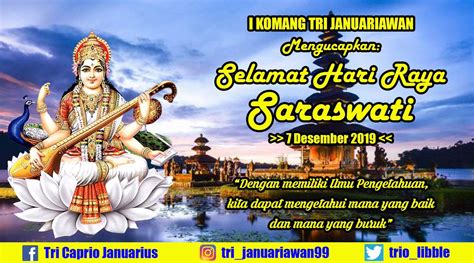 Penjelasan Tentang Saraswati Hari Raya Umat Hindu Dan Maknanya - Mobile Legends