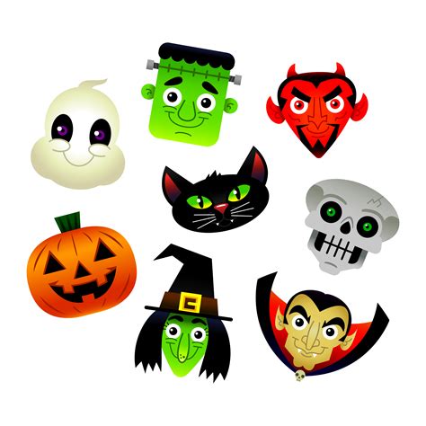 Halloween Characters Vector Art, Icons, and Graphics for Free Download