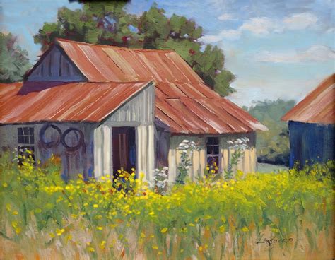 Jimmy Longacre_Texas impressionist landscape paintings_HILL COUNTRY MAGIC