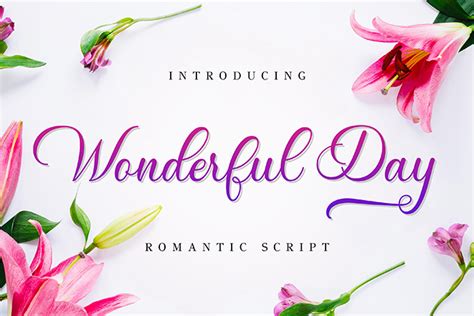 Wonderful Day Font | dafont.com