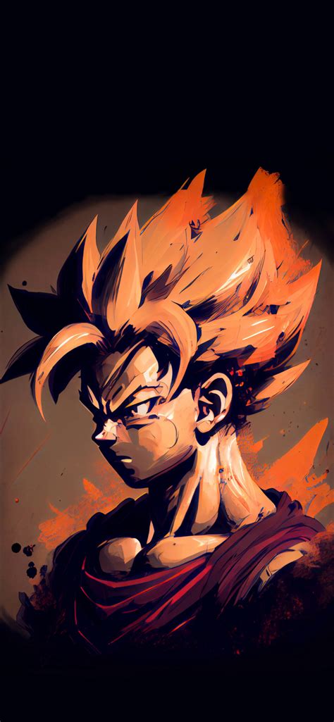 DBZ Super Saiyan Goku Art Wallpapers - Dragon Ball Wallpapers