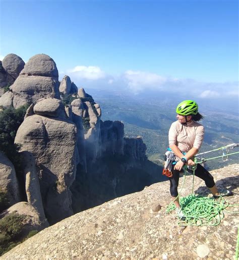 Rock Climbing in Montserrat, Spain