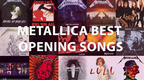 Metallica's Best Album Opening Songs - Worst to Best