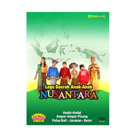 Jual Pt. Cakrawala Musik Nusantara Dvd Lagu Daerah Anak Anak Nusantara Di Seller Pt Cakrawala ...