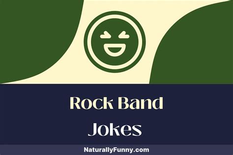 635 Rock Band Jokes to Amplify Your Sense of Humor - Naturally Funny