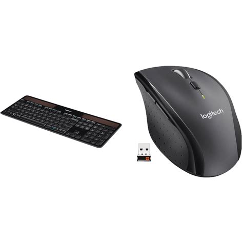 Logitech Wireless Solar Keyboard with Wireless Mouse Kit B&H