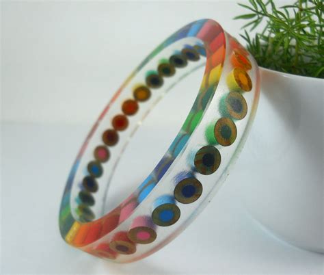 Resin Bracelet Bangle Bracelet Resin Jewelry Colored